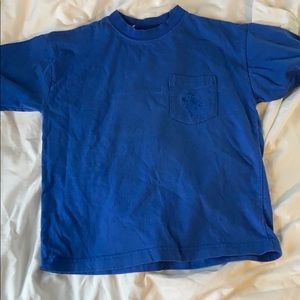 Flower embroidered t-shirt